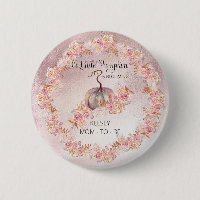 A Little Pumpkin Is Blooming Pink Baby Shower