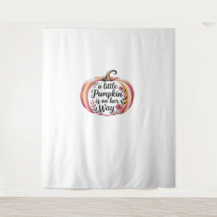 a little Pumpkin is on her Way Classic T-Shirt Tapestry