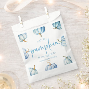 A Little Pumpkin Is On The Way! Baby Shower Favour Bag