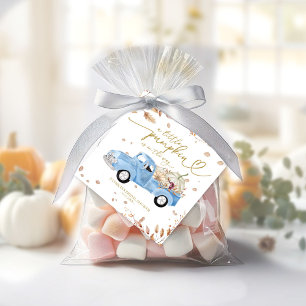 A Little Pumpkin Is On The Way Baby Shower Favour Tags