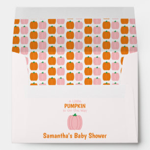 A Little Pumpkin Is On The Way Envelope