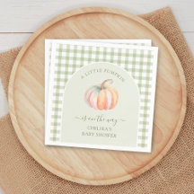 A Little Pumpkin is On The Way Fall Baby Shower