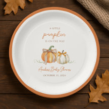 A Little Pumpkin is on the Way! Fall Baby Shower