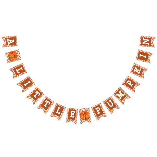 A Little Pumpkin Party Banner (All)