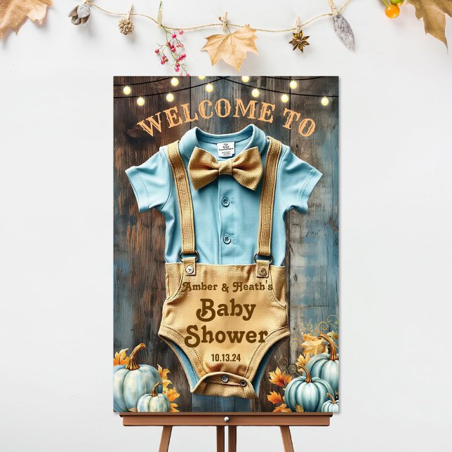 A Little Pumpkin Romper Welcome Sign  (Creator Uploaded)