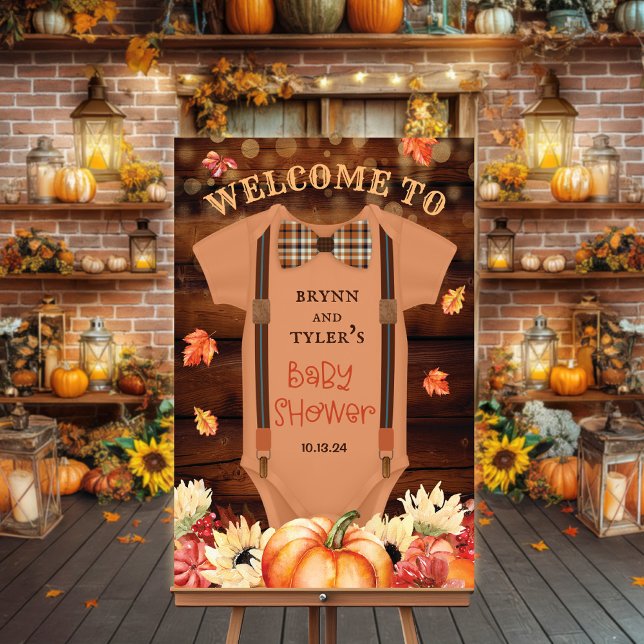 A Little Pumpkin Romper Welcome Sign  (Creator Uploaded)