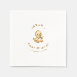 A Little Quack Napkin