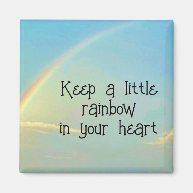 A Little Rainbow  Magnet (Front)