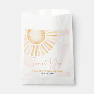 A Little Ray of Sunshine Baby Shower Favour Bag