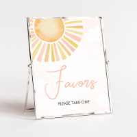 A Little Ray of Sunshine Baby Shower Favours
