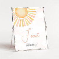 A Little Ray of Sunshine Baby Shower Food