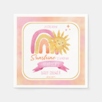 A Little Ray of Sunshine Girl Baby Shower