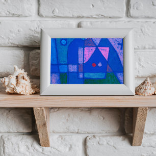 A little room in Venice by Paul Klee, Abstract Art Photo Print
