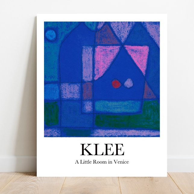 A Little Room in Venice by Paul Klee Poster (Klee's A Little Room in Venice: Dreamy escape for your walls! Shop our museum-quality poster.  )