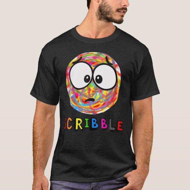 A Little Scribble Spot T-Shirt (Front)