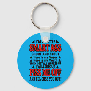 A Little Smart Short And Stout A Here Is Finger Key Ring