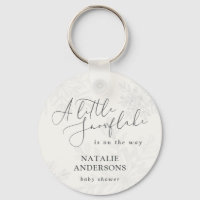 A little snowflake winter baby shower party