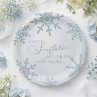 A Little Snowflake Winter Wonderland Baby Shower