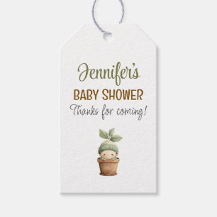 A Little Sprout Baby Shower Gift Tag