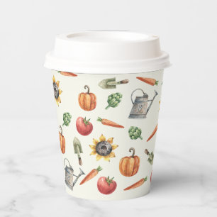 A Little Sprout Is On the Way Baby Shower Paper Cups