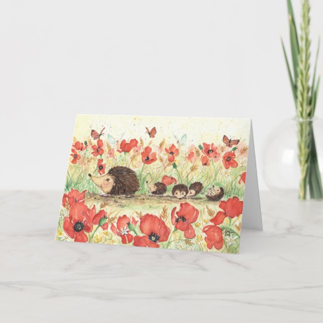 "A Little Stroll" Card (Front)