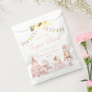 A Little Sugar Plum Nutcracker Baby Shower Favour Bag