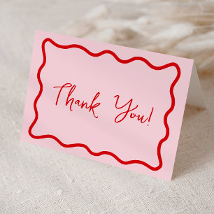 A Little Sweetheart Valentine's Baby Shower Thank You Card