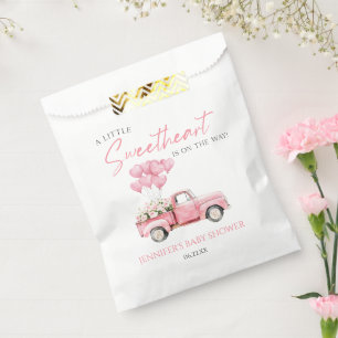 A Little Sweetheart Valentine's Day Baby Shower Favour Bag