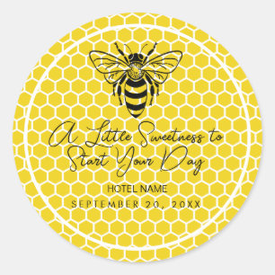 A Little Sweetness to Start Your Day   Breakfast  Classic Round Sticker