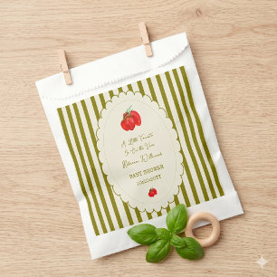 A Little Tomato is on Vine Baby Shower Favour Bag