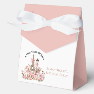 A Little Touch Of Paris Girls’ 1st. Birthday Party Favour Box