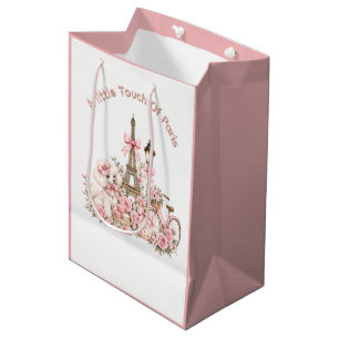 A Little Touch Of Paris Girls’ 1st. Birthday Party Medium Gift Bag
