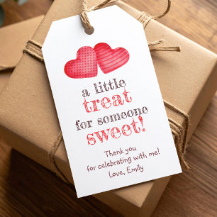 A little treat for someone sweet favour Gift tags
