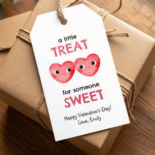 A little treat for someone sweet little hearts gift tags