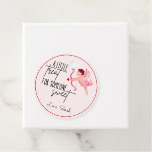 A little Treat For Someone Sweet Valentine's Day Favour Tags