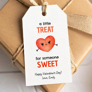 A little treat for someone sweet Valentine's heart Gift Tags