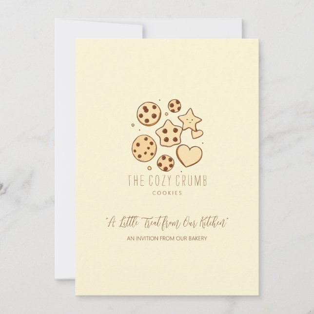 A Little Treat from Our Kitchen Invitation (Front)