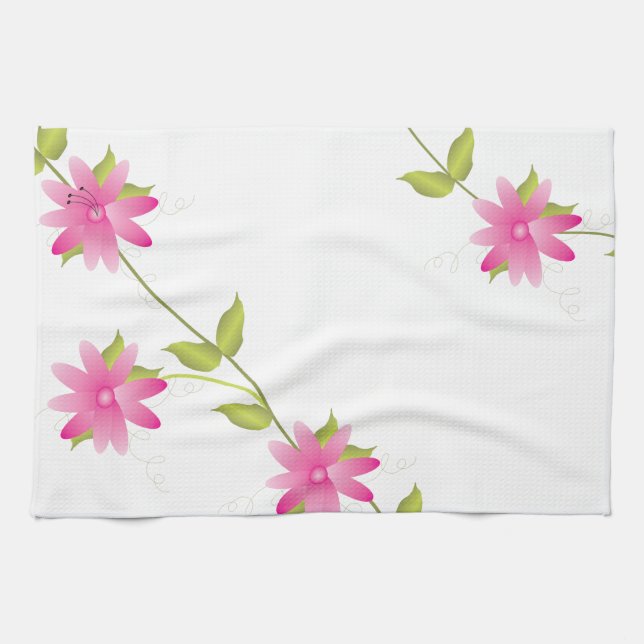 A Little Vine Tea Towel (Horizontal)