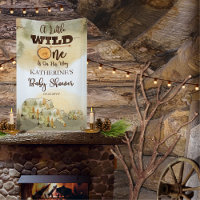 A Little Wild One Bears Woodland Baby Shower