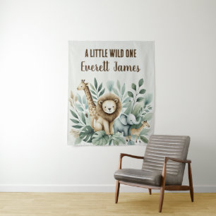 A Little Wild One Tapestry