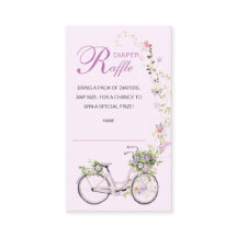 A Little Wildflower Baby Shower Diaper Raffle
