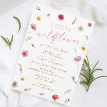 A Little Wildflower Baby Shower