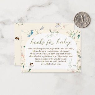 A little Wildflower Books for Baby Card