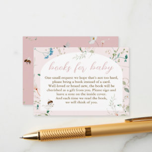 A little Wildflower Books for Baby Enclosure Card
