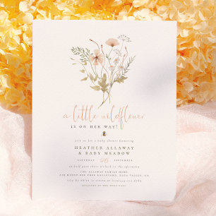 A Little Wildflower Budget Boho Nature Baby Shower