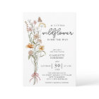 A Little Wildflower Girl Baby Shower Invitation