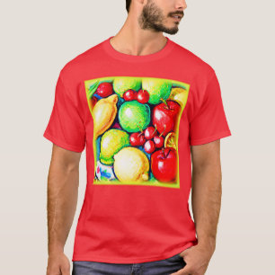 A Lively Fruits Painting. Buy Now T-Shirt