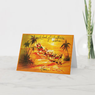 A Load of Christmas Wishes from Florida Card