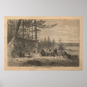 A Lodge in the Wilderness Poster