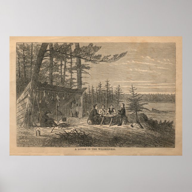 A Lodge in the Wilderness Poster (Front)